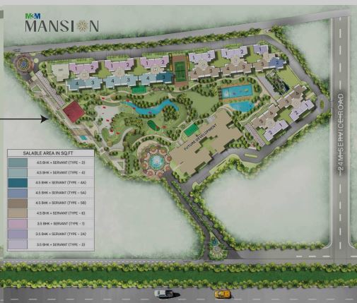 M3M Mansion Sector 113 Gurgaon Master Plan