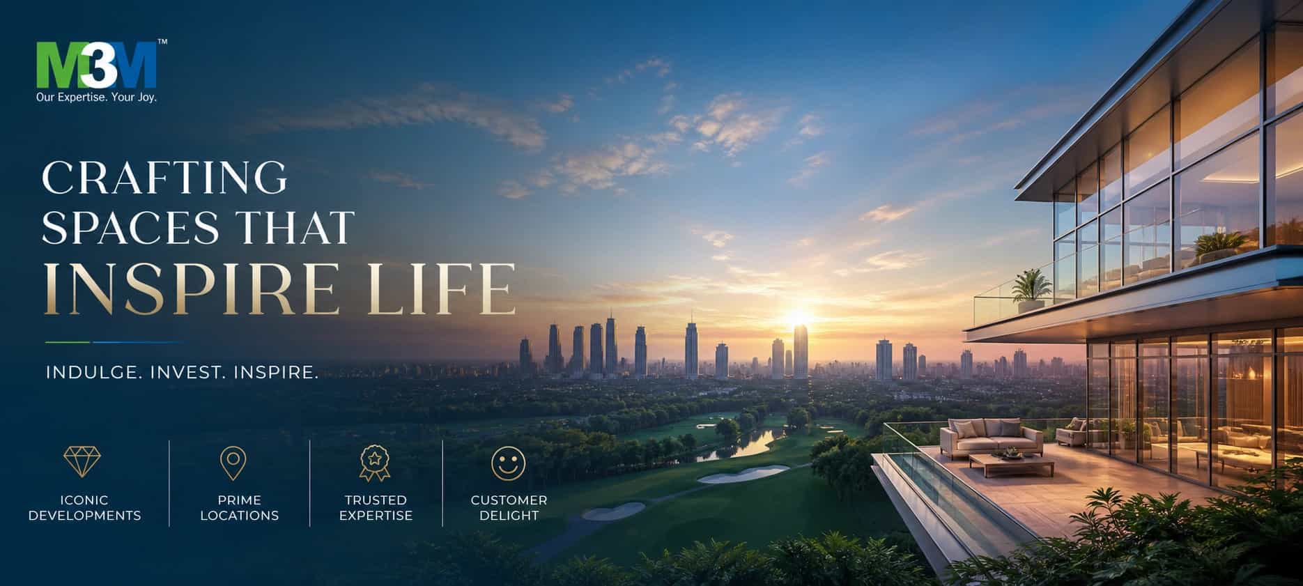 M3M Properties Banner