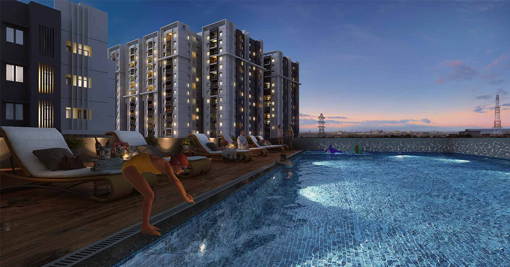 M3M The Cullinan green landscaping and kids play zone in Noida